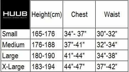 huub-man-tri-chothing-size-chart