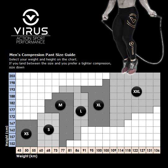 VIRUS M Bioceramic Compression V3 Tech Pants AU9X - Avarin