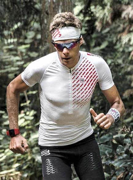 compressport trail running shirt