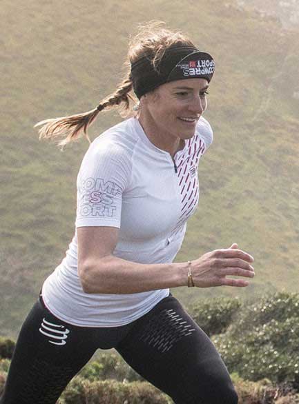 compressport trail running shirt