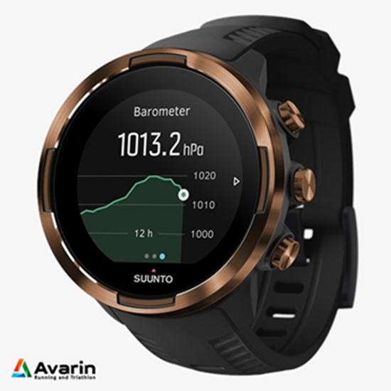 Suunto 9 Gold Leather Avarin Running and Triathlon