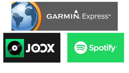 garmin express spotify