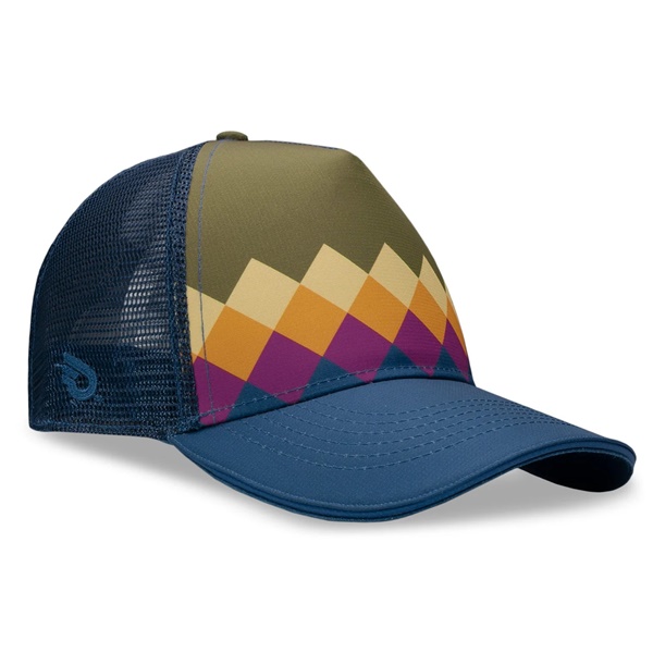 Headsweats Crag 5 Panel Trucker Hat Avarin Running and Triathlon.