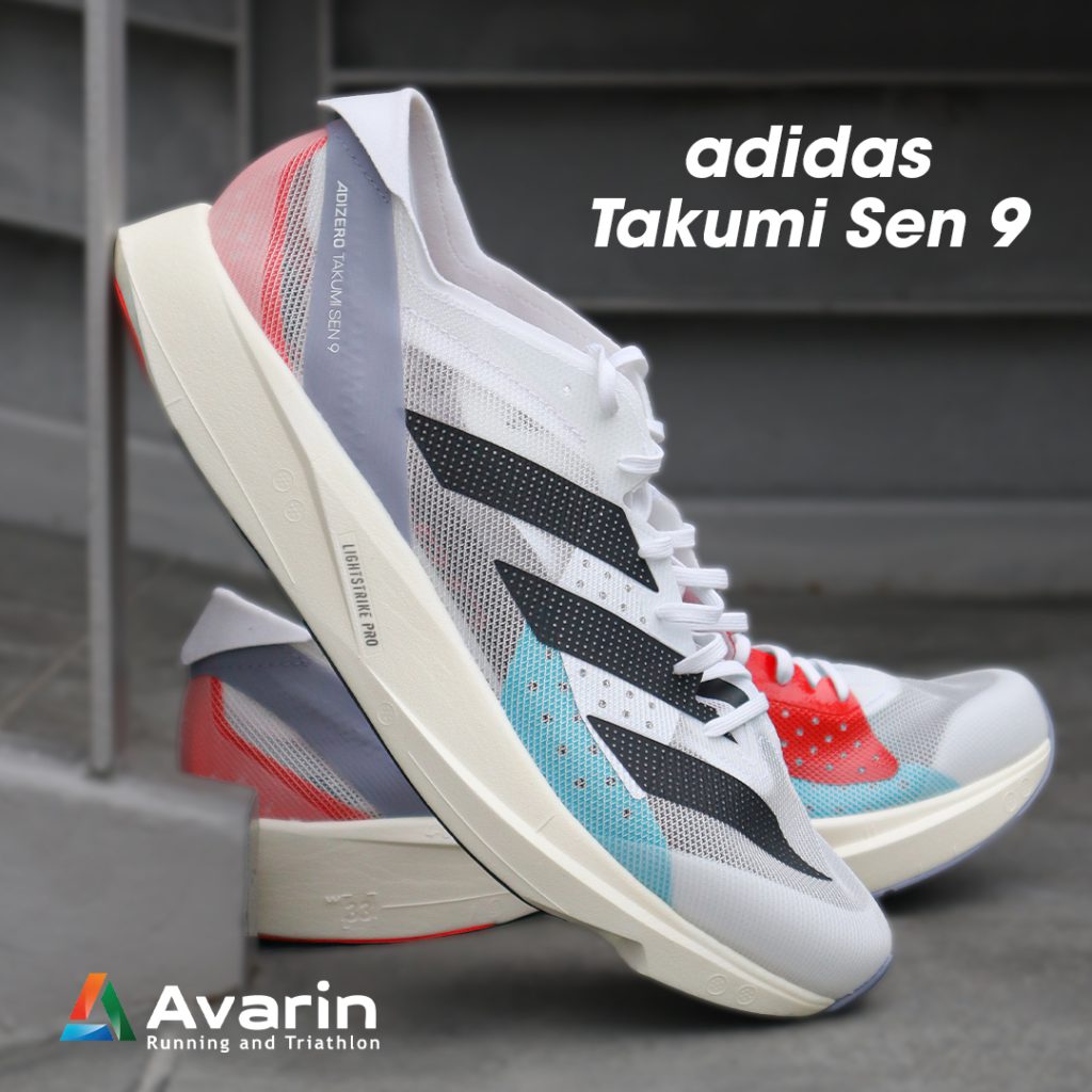 adidas Adizero Takumi Sen 9 Unisex Silver Violet/Cloud White/Lucid Cyan Avarin Running and