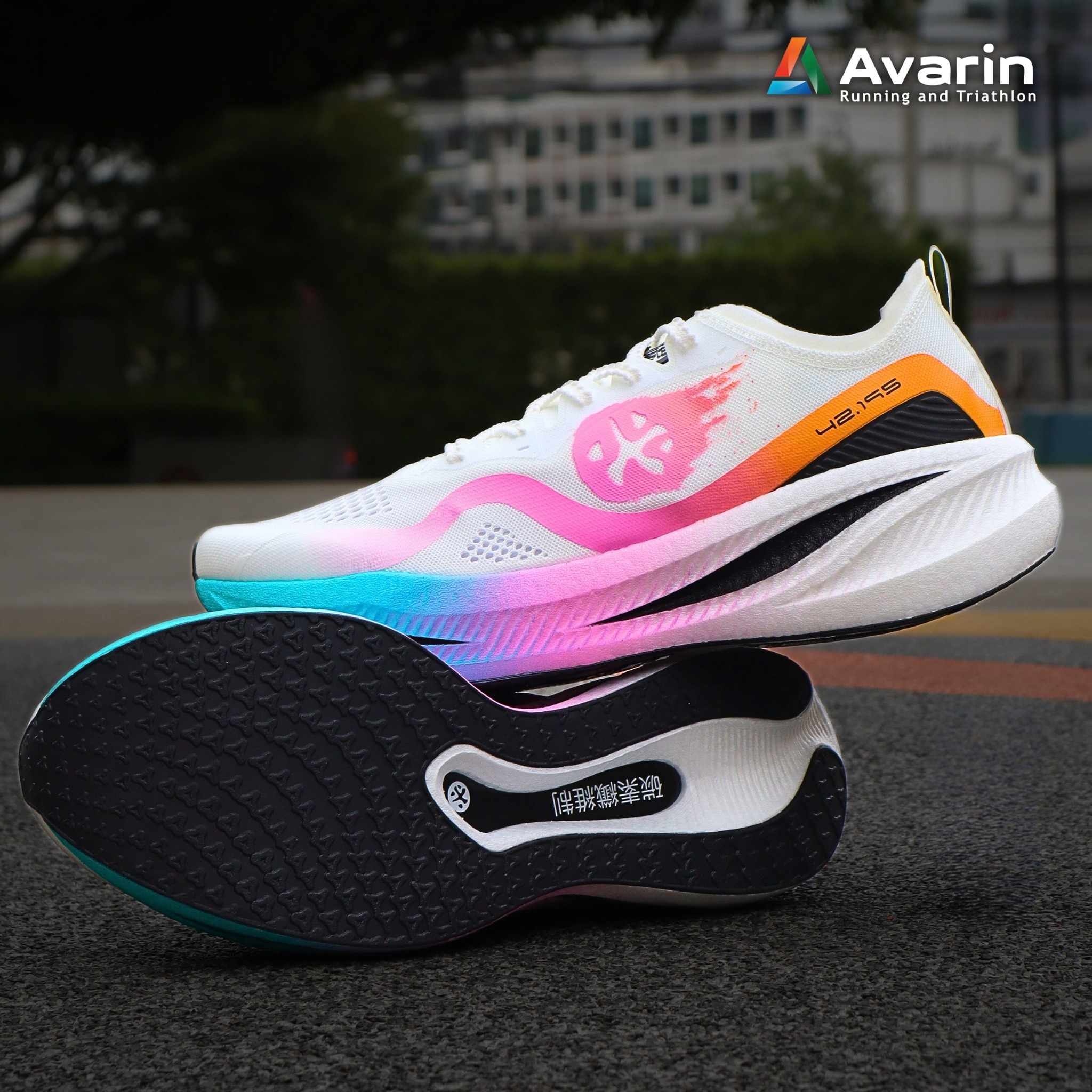 BMAI Carbon Fly 3 Men Storm Black/White - Avarin: Running and Triathlon.