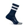 Navy High Top Stripe