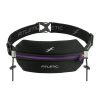 Black with Purple Zipper