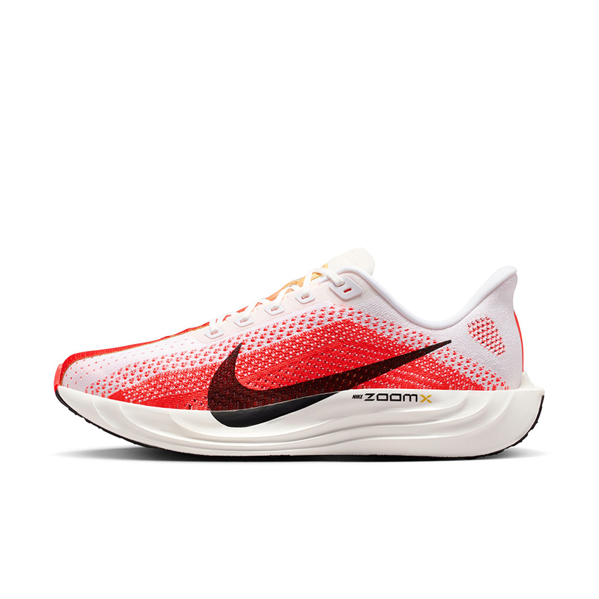 Nike Pegasus Plus Men White/Black/Bright Crimson/Topaz Gold